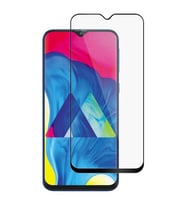 Samsung Galaxy M10S Temperli Cam Full Ekran Koruyucu (Siyah)