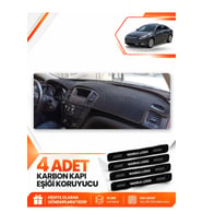 OPEL İNSİGNİA (2008-2013) Uyumlu Ön Torpido Koruma Kılıfı Halısı - Siyah