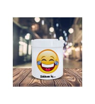Zıkkım İç Espirili Gülen Emoji Baskılı Küllük Kül Tablası-70147