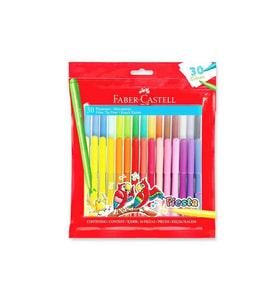 Faber Castell Fiesta Keçeli Boya Kalemi 30'lu