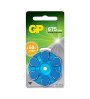 GP ZA675 1.4V Düğme Kulaklık Pili  6'lı Paket