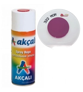 Akçalı Sprey Boya 400 Ml 322 Mor