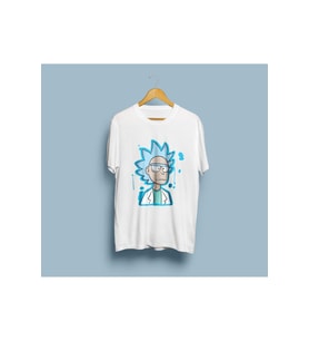 Oversize Rick Sanchez Tasarım Unisex T-shirt