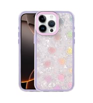 Iphone 16 Lumi Desenli Kapak - Mor