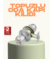 Kolay Montajlı Modern Tasarım Topuzlu Kilit