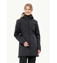 Jack Wolfskin 1115681_6000  Heidelstein Ins JKT W Black Kadın Outdoor Ceket (Siyah)