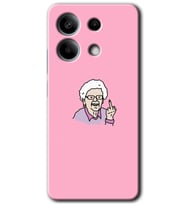 Redmi Note 13 Pro 5G Kılıf HD Desen Baskılı Kılıf - Bad Grandmother