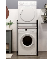 Çamaşır Makinası ve Kurutma Makinası Rafı Çamaşır Makinası Üstü Banyo Düzenleyici Raf