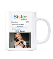 Fotoğraflı Sister Google Arama Motoru Kız Kardeş Kupa
