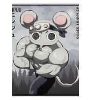 Ninju Kasları Fareler Retro Demon Slayer Kimetsu No Yaiba Tablo Ahşap Poster Dekoratif