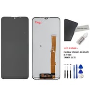 Tkgz - TCL 10SE Uyumlu Lcd Ekran Dokunmatik -A- Kalite + B-7000 + TAMİR SETİ