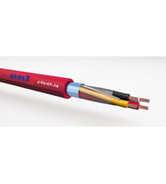 OEM 2x2x0.80+0.80 Yangın İhbar Kablosu (100 Metre) Kırmızı