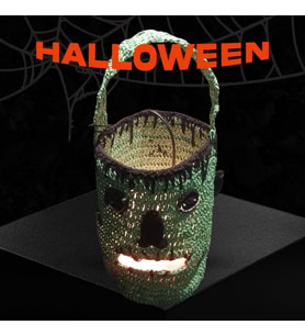 Halloween Frankenstein Şaka-Şeker Çocuk Çantası
