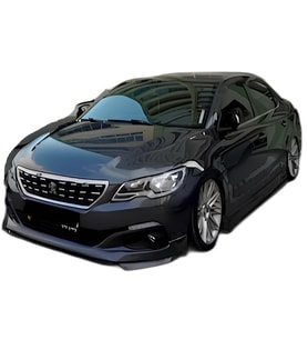 Peugeot 301 Makyajlı (2017 - 2021) Abt Style Ön Ek (Plastik)