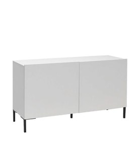 Adore Mobilya Roma 2 Kapaklı Modüler Tv Ünitesi - Mat Lake Beyaz 120x70x43 cm (GxYxD)