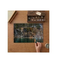 Hanging Gölü - Akarsu - Manzara Tasarımı 240 parça Ahşap Puzzle Ahşap Kutuda MP06360