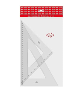 HATAS H0808 TEKNİK OKUL GÖNYE SETİ 32CM/60°-45°