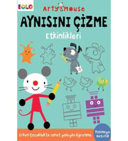 Arty Mouse - Aynısını Çizme Etkinlikleri Uygulama Kitapları