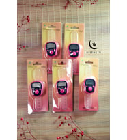 Led Işıklı Zikirmatik 5 Adet (Pembe)