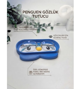 Karakter Figür Tasarımlı Gözlük Tutucu ve Çok Amaçlı Organizer
