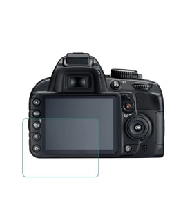 ScHitec Nikon D5500 İle Uyumlu Darbe Emici Kamera Ekran Koruyucu Kaplama