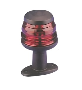TEKNE İÇİN TEPE LAMBASI AYAKLI  B-KIRMIZI 12 V LED