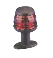 TEKNE İÇİN TEPE LAMBASI AYAKLI  B-KIRMIZI 12 V LED