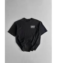 Erkek Baskılı T-Shirt Kısa Kol Bisiklet Yaka Regular Fit Yazlık Tişört - Siyah