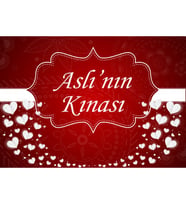 Kına Gecesi Afiş Arka Plan Fon -