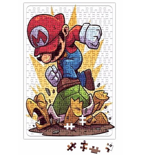 Super Mario Atari Puzzle 240 Parça Yapboz