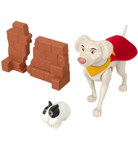 Fisher Price DC League Of Super Pets Aksiyon Figür KRYPTO HGL08 HGL12 Evcil Hayvanlar Aksiyon Figürleri