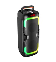 Çeşithane ABS-4220W Taşınabilir Bluetooth Hoparlör Çift Hoparlörlü-Siyah
