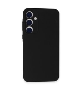 Samsung Galaxy A35 5g Kılıf Nano İçi Kadife Silikon - Siyah