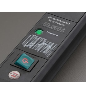 Brennenstuhl Premium-Line 6 Soketli 5 Metre 60.000 Amper Akım Korumalı Parazit Giderici Priz