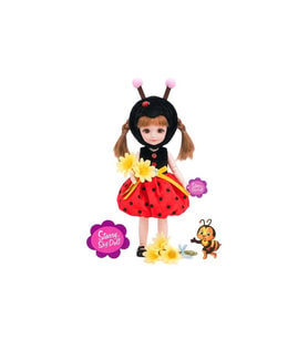 Starry Sky Doll Arı Kostümlü Hareketli Eklem Oyuncak Bebek