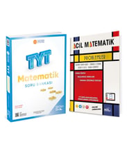 Üç Dört Beş TYT Matematik ve Acil Yayınları Problemler Soru Bankası 2 Kitap Set