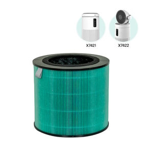 Hava Temizleyici Filtresi (X7421-X7422 Uyumlu) Anti-Alerjik, H13 HEPA, Değişim Uyarılı, M1