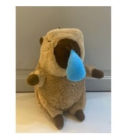 Kapibara Peluş Oyuncak Figür Yüksek Kalite Capybara Sevimli Kapibara Yumuşak Yastık Uyku Arkadaşı (Mavi)