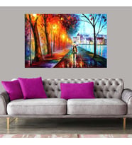 Miyrem Exclusive Serie"  Popart Sahil Yolu Kanvas Tablo