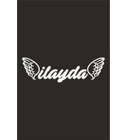 Kişiye Özel Isim Yazılı Melek Kanatlı Figürlü,isimli,oto Sticker genişlik 30 Cm (Beyaz)
