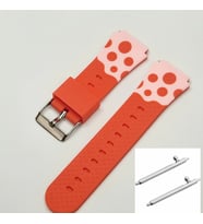 SMART KİDS AKILLI SAAT KORDONU UYUMLU SİLİKON KIRMIZI RENK - 20 MM