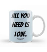 John Lennon Quote Kupa Bardak Porselen