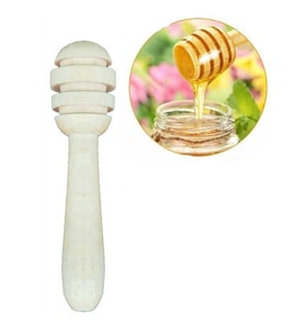 BAL KAŞIĞI AHŞAP NATUREL 6 CM PK:25-
