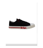 Lee Cooper Lc-30003 Unisex Anatomik Keten Kanvas Bağcıklı Spor Ayakkabı - Siyah - ST00269-Siyah-36