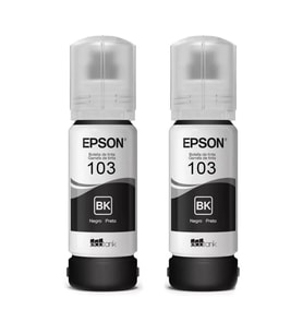 Epson Orijinal 103 Black (Siyah) 2 Adet Mürekkep