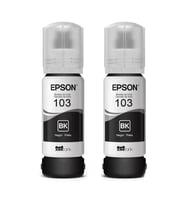 Epson Orijinal 103 Black (Siyah) 2 Adet Mürekkep