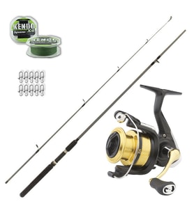 Daiwa RS 3000 - Remixon Flex 240cm Spin Olta Seti (Renksiz)