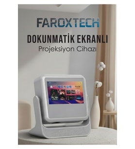 Yüksek Çözünürlüklü 4K Taşınabilir Ev Sineması Projektörü