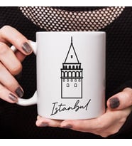 Galata Kulesi Kupa Bardak