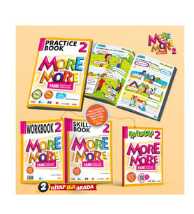 2 More & More Practice Book + Workbook & Skills Book + Readers (3'Lü Set) Maarif